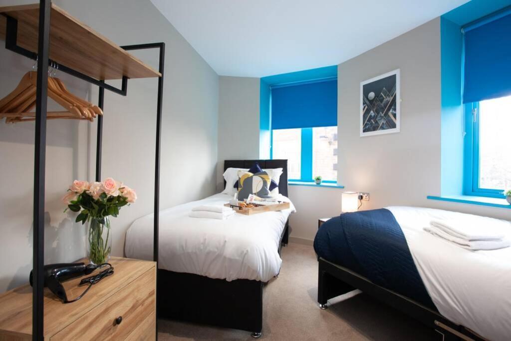 Stylish Central Location 2Bd Apartment Wigan Buitenkant foto